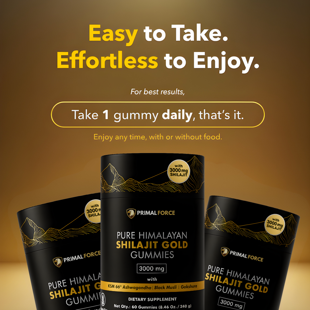 Primal Force® Shilajit Gold Gummies